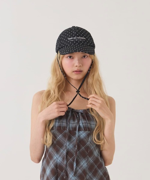 kaorinomori（カオリノモリ）の「kaorinomori  リリィキャップ / カオリノモリ（キャップ・レディース・ブラック/ホワイト/ネイビー・FREE）」の11枚目の写真