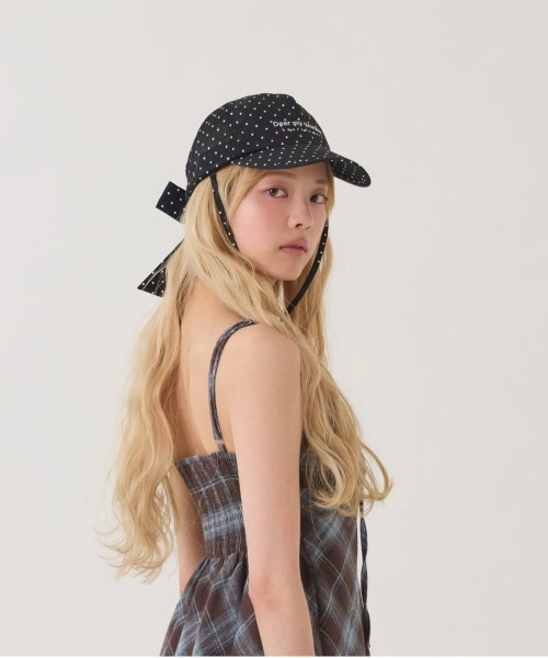 kaorinomori（カオリノモリ）の「kaorinomori  リリィキャップ / カオリノモリ（キャップ・レディース・ブラック/ホワイト/ネイビー・FREE）」の12枚目の写真