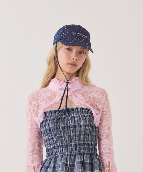 kaorinomori（カオリノモリ）の「kaorinomori  リリィキャップ / カオリノモリ（キャップ・レディース・ブラック/ホワイト/ネイビー・FREE）」の21枚目の写真