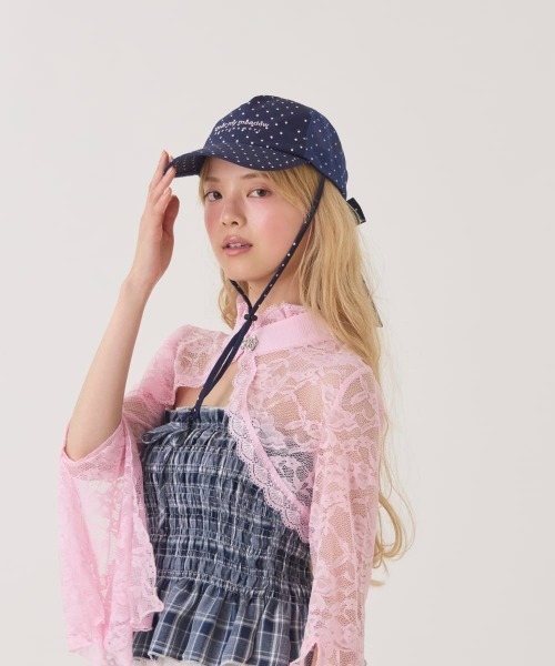 kaorinomori（カオリノモリ）の「kaorinomori  リリィキャップ / カオリノモリ（キャップ・レディース・ブラック/ホワイト/ネイビー・FREE）」の22枚目の写真