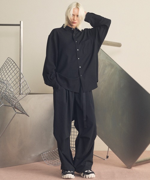 MAISON SPECIAL（メゾンスペシャル）の「《UNISEX》Sunlight Block Prime-Wide Climbing Pants/Sunlight Block プライムワイドクライミングパンツ【MAISON SPECIAL/メゾンスペシャル】（その他パンツ・メンズ・ブラック/ライトグリーン/ネイビー・2/1/0）」の12枚目の写真