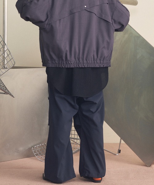 MAISON SPECIAL（メゾンスペシャル）の「《UNISEX》Sunlight Block Prime-Wide Climbing Pants/Sunlight Block プライムワイドクライミングパンツ【MAISON SPECIAL/メゾンスペシャル】（その他パンツ・メンズ・ブラック/ライトグリーン/ネイビー・2/1/0）」の10枚目の写真