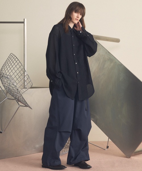 MAISON SPECIAL（メゾンスペシャル）の「《UNISEX》Sunlight Block Prime-Wide Climbing Pants/Sunlight Block プライムワイドクライミングパンツ【MAISON SPECIAL/メゾンスペシャル】（その他パンツ・メンズ・ブラック/ライトグリーン/ネイビー・2/1/0）」の16枚目の写真