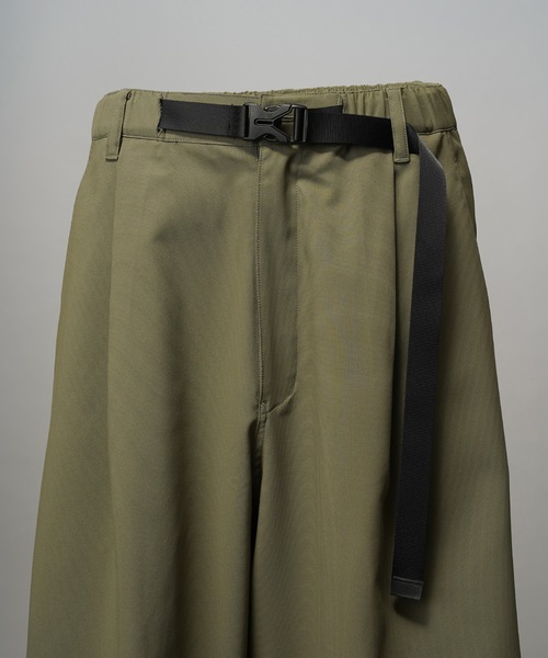 MAISON SPECIAL(メゾンスペシャル)の「《UNISEX》Sunlight Block Prime-Wide Climbing Pants/Sunlight Block プライムワイドクライミングパンツ【MAISON SPECIAL/メゾンスペシャル】(その他パンツ・メンズ・ブラック/ライトグリーン/ネイビー・2/1/0)」の18枚目の写真