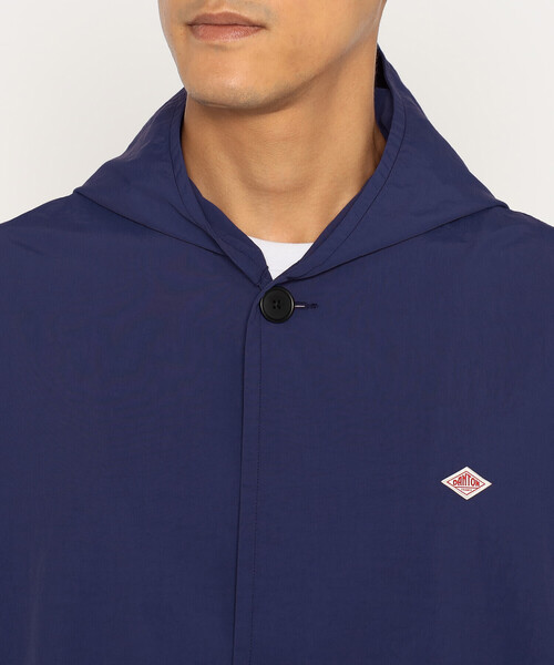 Men's Nylon Tusser Hooded Jacket（ブルゾン）｜DANTON（ダントン）の