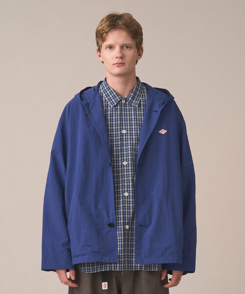 Men's Nylon Tusser Hooded Jacket(ブルゾン)|DANTON(ダントン)の Men's Nylon Tusser Hooded Jacket(ブルゾン)|DANTON(ダントン)の