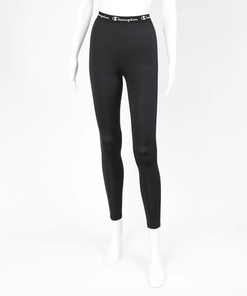 Champion(チャンピオン)の「Champion LOGO inner leggings 抗菌防臭 吸水速乾 レギンス 95451005(レギンス/スパッツ・レディース・ブラック/チャコール・M/L)」の14枚目の写真