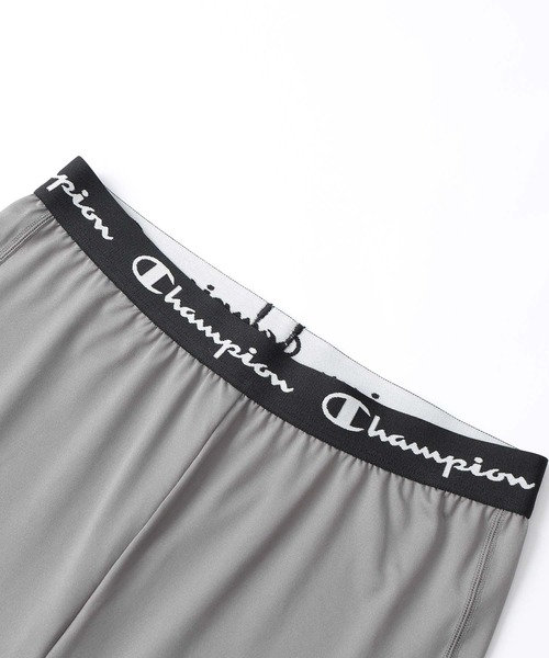Champion(チャンピオン)の「Champion LOGO inner leggings 抗菌防臭 吸水速乾 レギンス 95451005(レギンス/スパッツ・レディース・ブラック/チャコール・M/L)」の3枚目の写真