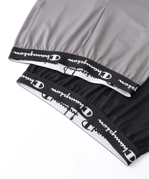 Champion(チャンピオン)の「Champion LOGO inner leggings 抗菌防臭 吸水速乾 レギンス 95451005(レギンス/スパッツ・レディース・ブラック/チャコール・M/L)」の4枚目の写真