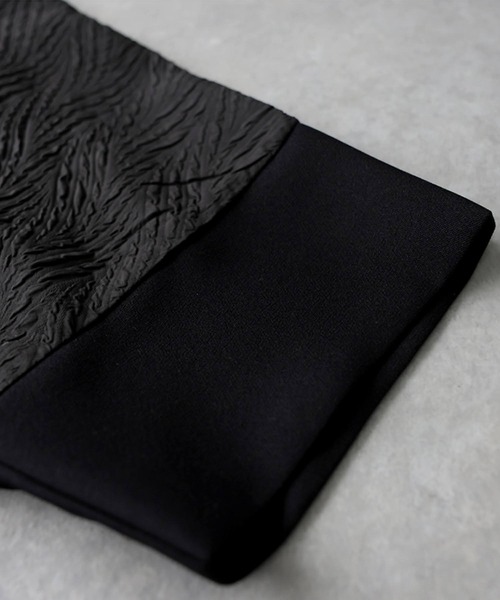 antiqua(アンティカ)の「Aライン シャツワンピース(シャツワンピース・レディース・ブラック・ONESIZE)」の10枚目の写真
