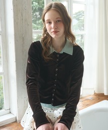 ベロア」に該当するカーディガン/ボレロファッション通販 - ZOZOTOWN