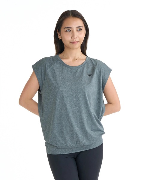 ROXY(ロキシー)の「ROXY ウィメンズ FITNESS MY 1ST ROXY TUNIC Tシャツ 【2026年春夏モデル】/ロキシーUVカットトップス(Tシャツ/カットソー・レディース・ブラック/グレー/ミント/ホワイト・SMALL/MEDIUM/LARGE)」の3枚目の写真