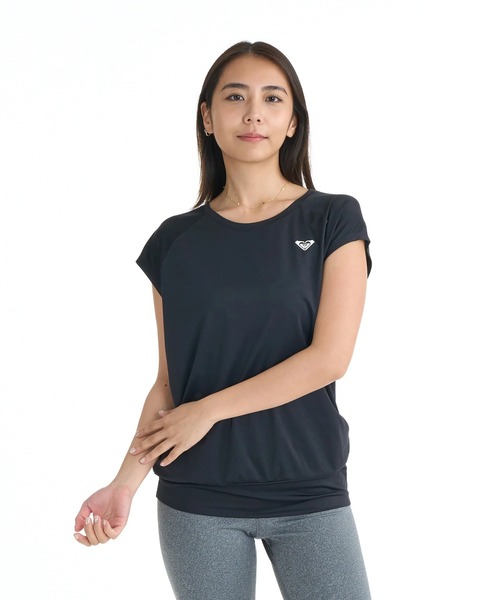 ROXY(ロキシー)の「ROXY ウィメンズ FITNESS MY 1ST ROXY TUNIC Tシャツ 【2026年春夏モデル】/ロキシーUVカットトップス(Tシャツ/カットソー・レディース・ブラック/グレー/ミント/ホワイト・SMALL/MEDIUM/LARGE)」の22枚目の写真