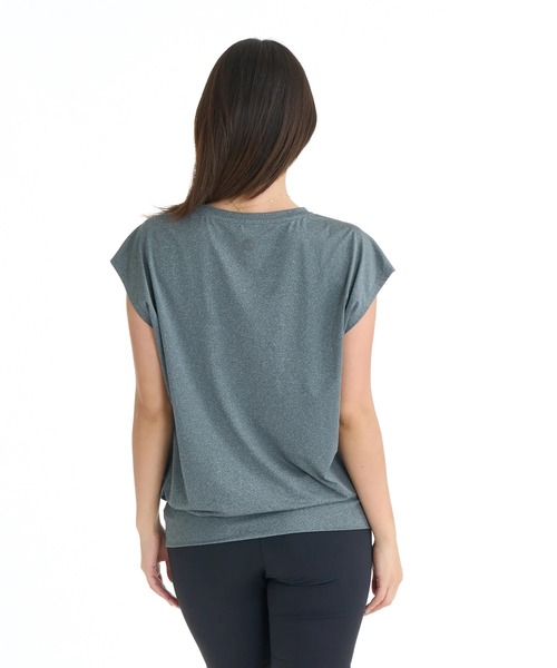 ROXY(ロキシー)の「ROXY ウィメンズ FITNESS MY 1ST ROXY TUNIC Tシャツ 【2026年春夏モデル】/ロキシーUVカットトップス(Tシャツ/カットソー・レディース・ブラック/グレー/ミント/ホワイト・SMALL/MEDIUM/LARGE)」の18枚目の写真