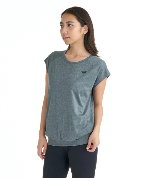 ROXY(ロキシー)の「ROXY ウィメンズ FITNESS MY 1ST ROXY TUNIC Tシャツ 【2026年春夏モデル】/ロキシーUVカットトップス(Tシャツ/カットソー・レディース・ブラック/グレー/ミント/ホワイト・SMALL/MEDIUM/LARGE)」の20枚目の写真