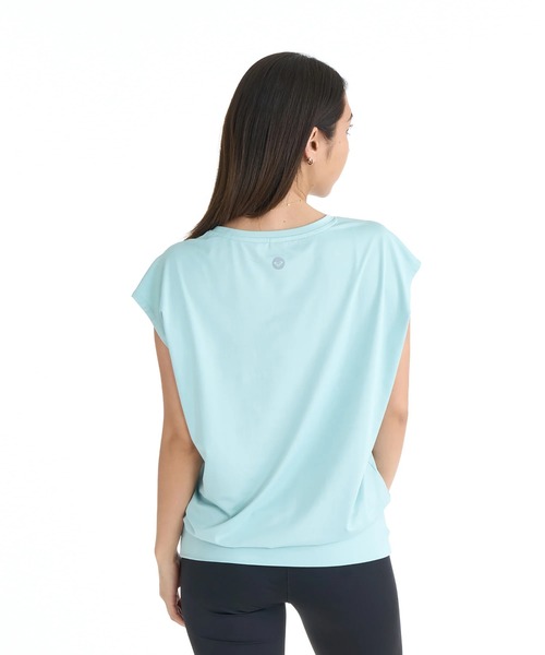 ROXY(ロキシー)の「ROXY ウィメンズ FITNESS MY 1ST ROXY TUNIC Tシャツ 【2026年春夏モデル】/ロキシーUVカットトップス(Tシャツ/カットソー・レディース・ブラック/グレー/ミント/ホワイト・SMALL/MEDIUM/LARGE)」の5枚目の写真