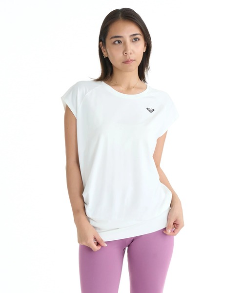 ROXY(ロキシー)の「ROXY ウィメンズ FITNESS MY 1ST ROXY TUNIC Tシャツ 【2026年春夏モデル】/ロキシーUVカットトップス(Tシャツ/カットソー・レディース・ブラック/グレー/ミント/ホワイト・SMALL/MEDIUM/LARGE)」の15枚目の写真
