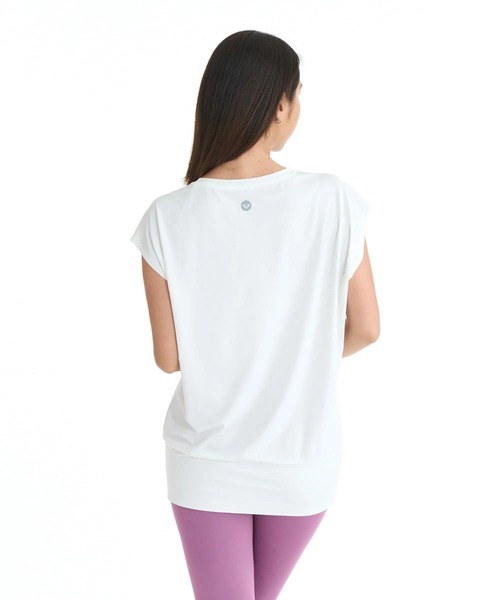 ROXY(ロキシー)の「ROXY ウィメンズ FITNESS MY 1ST ROXY TUNIC Tシャツ 【2026年春夏モデル】/ロキシーUVカットトップス(Tシャツ/カットソー・レディース・ブラック/グレー/ミント/ホワイト・SMALL/MEDIUM/LARGE)」の13枚目の写真