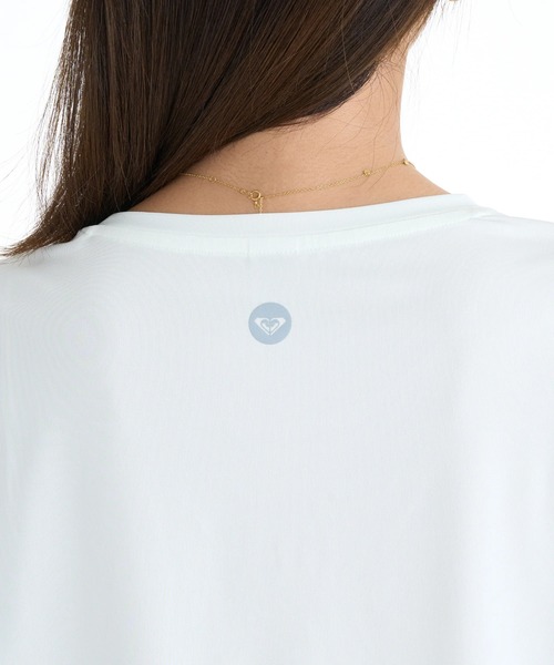 ROXY(ロキシー)の「ROXY ウィメンズ FITNESS MY 1ST ROXY TUNIC Tシャツ 【2026年春夏モデル】/ロキシーUVカットトップス(Tシャツ/カットソー・レディース・ブラック/グレー/ミント/ホワイト・SMALL/MEDIUM/LARGE)」の21枚目の写真
