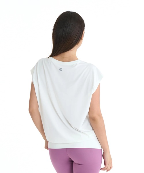 ROXY(ロキシー)の「ROXY ウィメンズ FITNESS MY 1ST ROXY TUNIC Tシャツ 【2026年春夏モデル】/ロキシーUVカットトップス(Tシャツ/カットソー・レディース・ブラック/グレー/ミント/ホワイト・SMALL/MEDIUM/LARGE)」の16枚目の写真