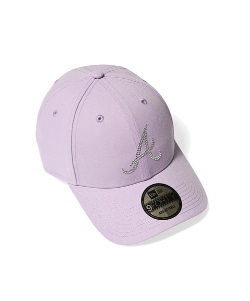 セール】ニューエラ【NEW ERA】別注 - ラインストーンロゴ キャップ