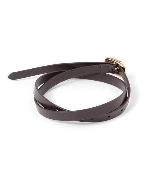 BARNYARDSTORM（バンヤードストーム）の「BARNYARDSTORM / メタルバックルベルト（ベルト・レディース・ベージュ/ブラウン・FREE）」の11枚目の写真