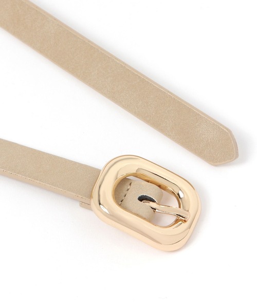 BARNYARDSTORM（バンヤードストーム）の「BARNYARDSTORM / メタルバックルベルト（ベルト・レディース・ベージュ/ブラウン・FREE）」の15枚目の写真