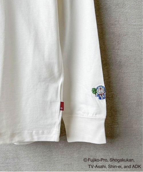 TETERA(テテラ)の「【RS】【TETERA×ドラえもん】UNISEX KIDS トトノッターLST / ドラえもん刺繍 フロントプリント トトノッター ロングスリーブ Tシャツ tete22-016,tete22-016-k(Tシャツ/カットソー・レディース・ブラック・L/XL)」の9枚目の写真