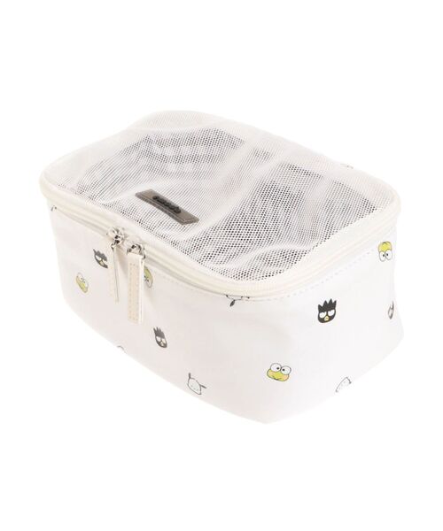 EMODA（エモダ）の「【はぴだんぶい】MESH PATTERN POUCH（ポーチ・レディース・ホワイト/ブラック・FREE）」の15枚目の写真