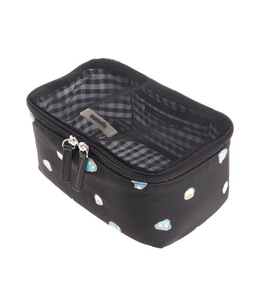 EMODA（エモダ）の「【はぴだんぶい】MESH PATTERN POUCH（ポーチ・レディース・ホワイト/ブラック・FREE）」の16枚目の写真