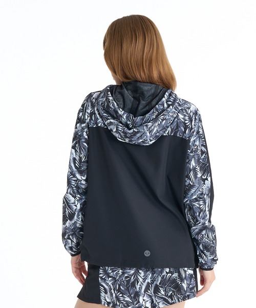 ROXY(ロキシー)の「ロキシー ROXY フィットネス アウター(ナイロンジャケット・レディース・ホワイト/ブラック/グリーン・M/L)」の12枚目の写真