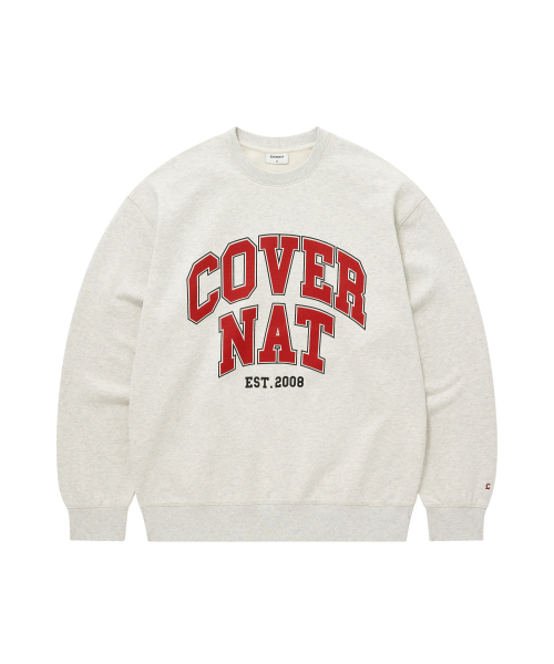 COVERNAT(カバーナット)の「アーチレタリングスウェットオートミール(スウェット・レディース・その他・SMALL/MEDIUM/LARGE/X-LARGE)」の1枚目の写真