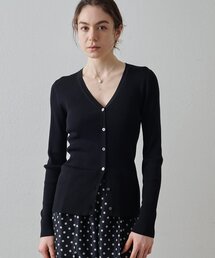 Drawing Numbers（ドローイング ナンバーズ）の「【Drawing Numbers】リブVネックカーディガン（カーディガン/ボレロ）」