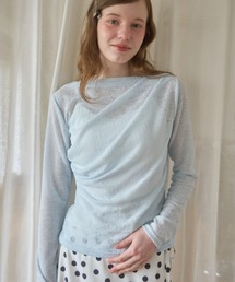 レースドレープTOPS/Lace drape tops