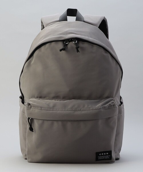 coen（コーエン）の「ベーシックバックパック（バックパック/リュック・メンズ・ブラック/ベージュ/ダークグレー・FREE）」の2枚目の写真