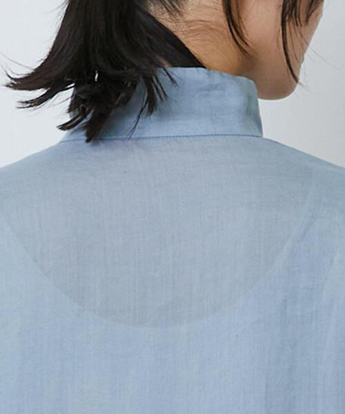 LOISIR（ロワズィール）の「ラミーティアードワンピース（ワンピース・レディース・ブルー/ブラウン・FREE）」の19枚目の写真