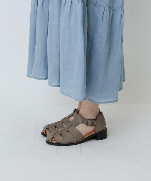 LOISIR（ロワズィール）の「ラミーティアードワンピース（ワンピース・レディース・ブルー/ブラウン・FREE）」の22枚目の写真