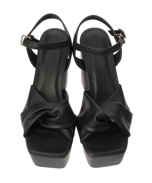 RESEXXY(リゼクシー)の「ツイスト厚底サンダル(サンダル・レディース・ブラック/アイボリー・LARGE/MEDIUM/SMALL)」の12枚目の写真
