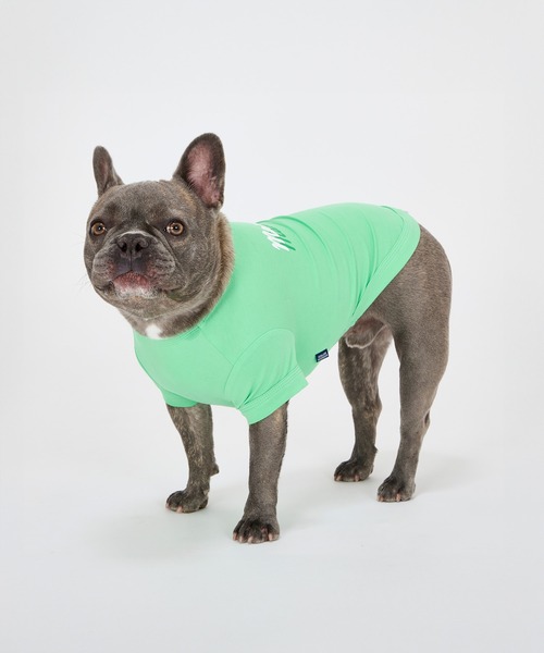 接触冷感/防虫】シャドウロゴクールTシャツ/小型犬・中型犬/XL/XLB