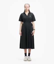 LACOSTE（ラコステ）の「スキッパーネックポロドレス   マキシ丈フレアワンピース（ワンピース）」