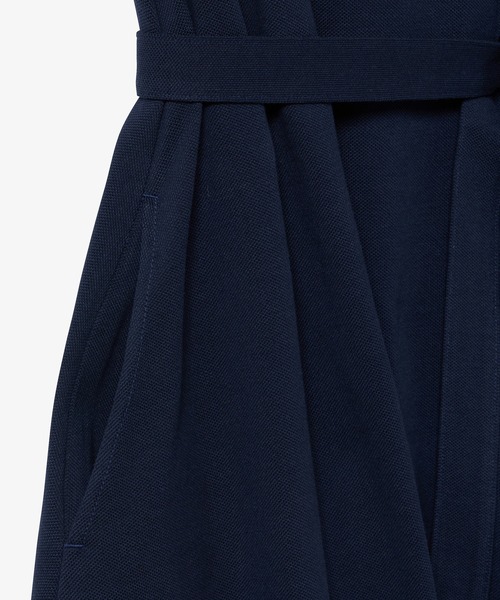 LACOSTE(ラコステ)の「スキッパーネックポロドレス / マキシ丈フレアワンピース(ワンピース・レディース・ネイビー/ブラック/ライトグレー・34/40/36/38)」の20枚目の写真