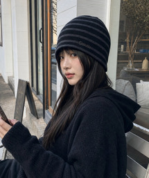 IDWS（アイドンワナセル）の「Cascade Maxi Beanie Black/Charcoal（ニットキャップ/ビーニー）」