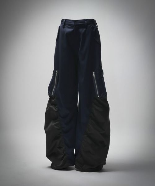 HARE（ハレ）の「【SET UP対応】FUSION CRAFT MA-1ドッキングパンツ(HARE)（その他パンツ・メンズ・ネイビー/ブラック・FREE）」の2枚目の写真