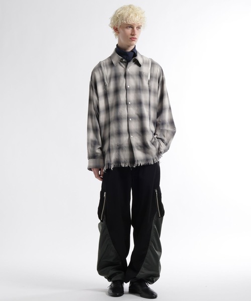 HARE（ハレ）の「【SET UP対応】FUSION CRAFT MA-1ドッキングパンツ(HARE)（その他パンツ・メンズ・ネイビー/ブラック・FREE）」の3枚目の写真