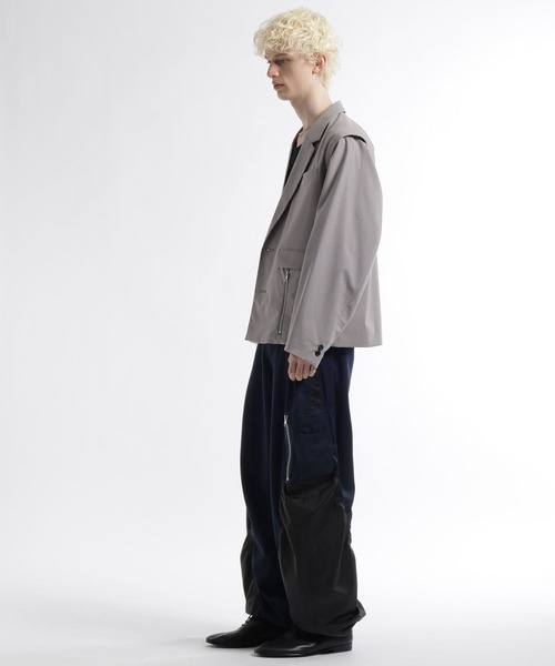 HARE（ハレ）の「【SET UP対応】FUSION CRAFT MA-1ドッキングパンツ(HARE)（その他パンツ・メンズ・ネイビー/ブラック・FREE）」の6枚目の写真