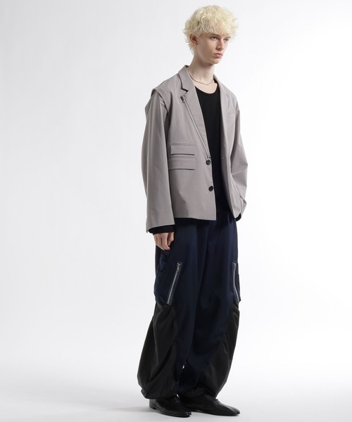 HARE（ハレ）の「【SET UP対応】FUSION CRAFT MA-1ドッキングパンツ(HARE)（その他パンツ・メンズ・ネイビー/ブラック・FREE）」の8枚目の写真