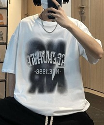 link lot（リンクロット）の「かすれロゴプリントビッグT（Tシャツ/カットソー）」
