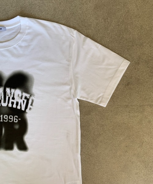 link lot(リンクロット)の「かすれロゴプリントビッグT(Tシャツ/カットソー・メンズ・ホワイト/ブラック・M)」の15枚目の写真