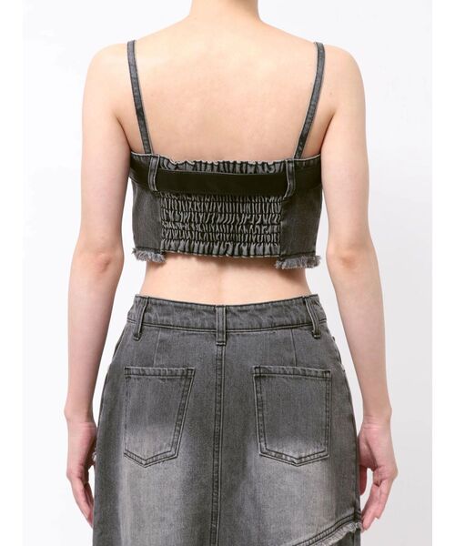 MURUA(ムルーア)の「【セットアップ対応】デニムビスチェ 夏服(その他トップス・レディース・ブルー/ブラック・FREE)」の16枚目の写真