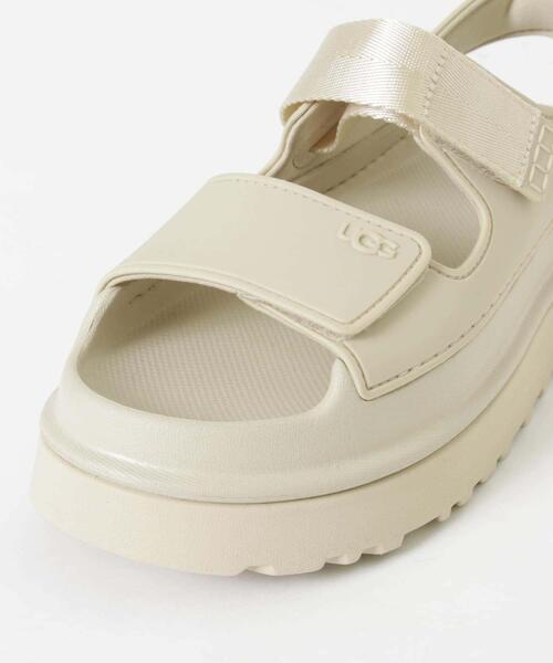 UGG（アグ）の「UGG　W GOLDENGLOW（サンダル・レディース・ブラック/ベージュ・23/25/24）」の14枚目の写真